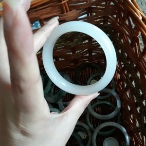 White jade bangle